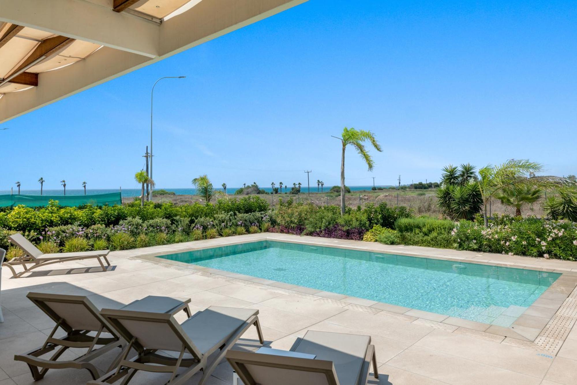 Serenity Waves Villa 17 Lárnaka Kültér fotó